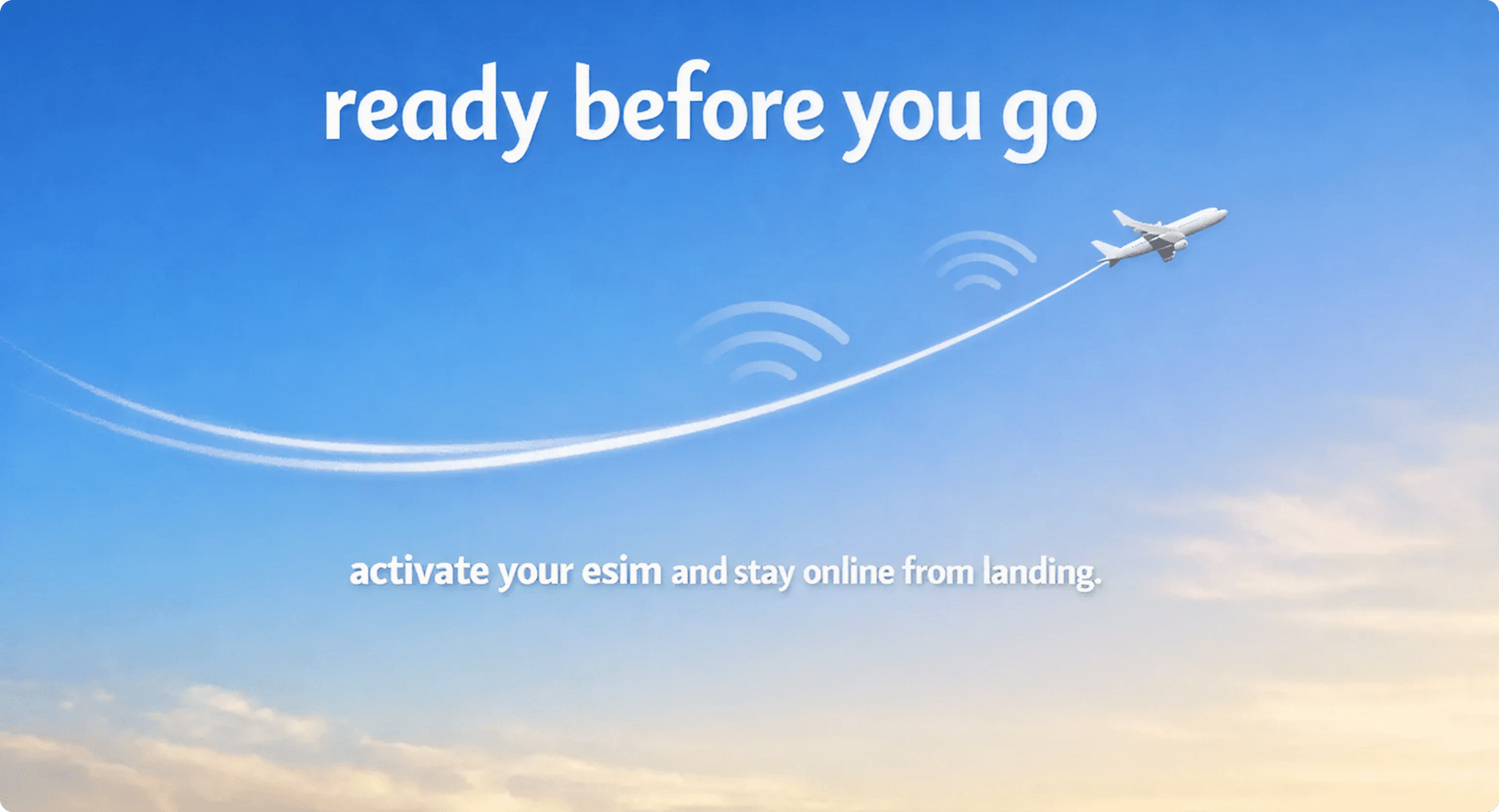 Travel connected with eSIM